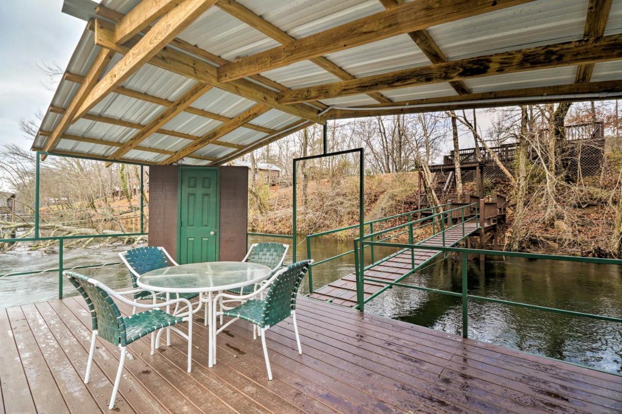 Cozy Heber Springs Cabin With Deck And Dock! Exterior photo